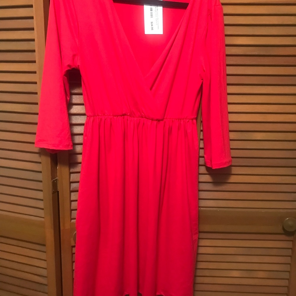 NWT- Red ❤️ Dress with pockets